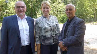 Grundsteinlegung Freilandlabor 2016.06.29
