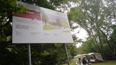 Grundsteinlegung Freilandlabor 2016.06.29